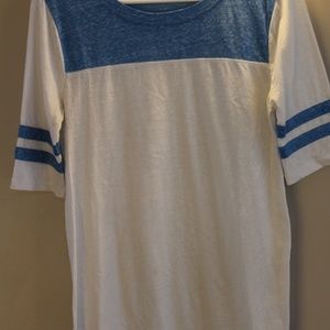 Baseball style shirt